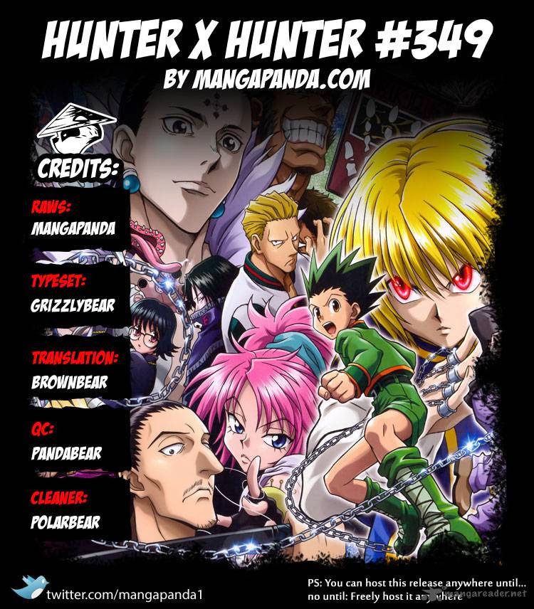 Hunter x Hunter Chapter 349 Gambar 19