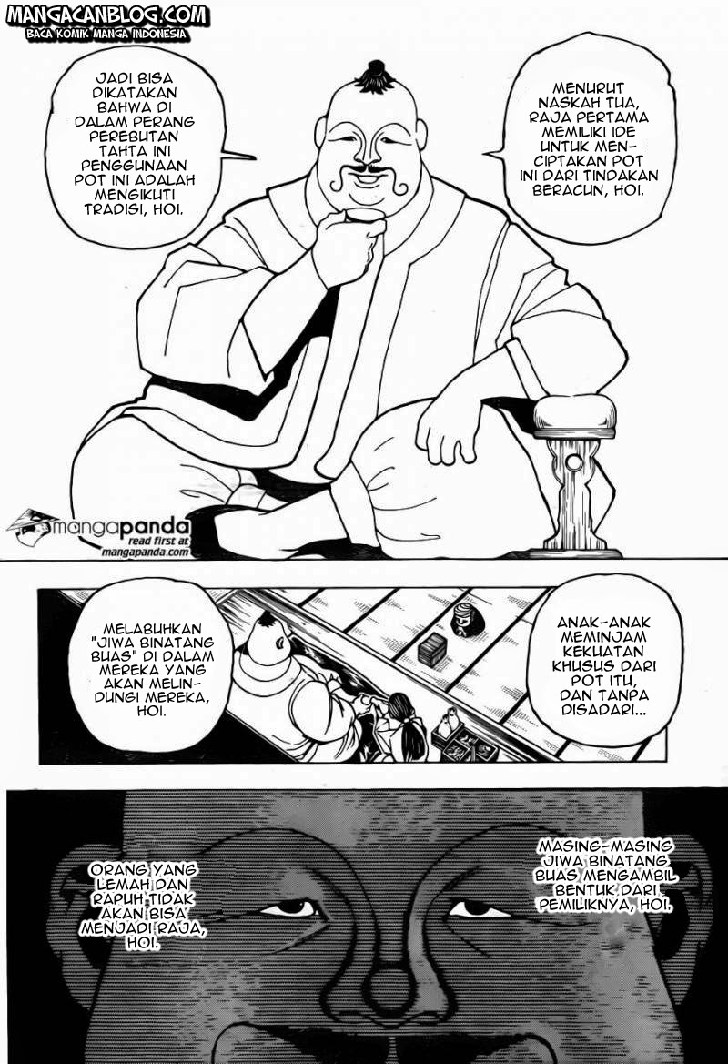 Hunter x Hunter Chapter 349 Gambar 9