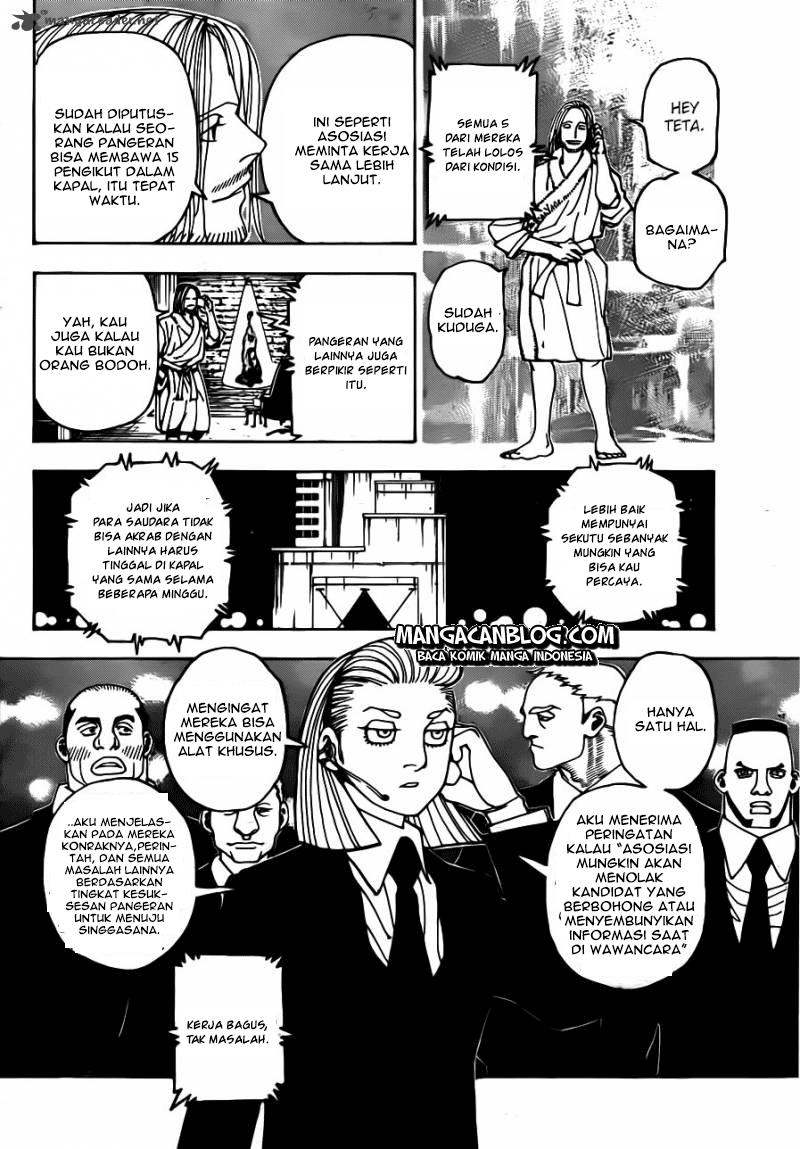 Hunter x Hunter Chapter 348 Gambar 10