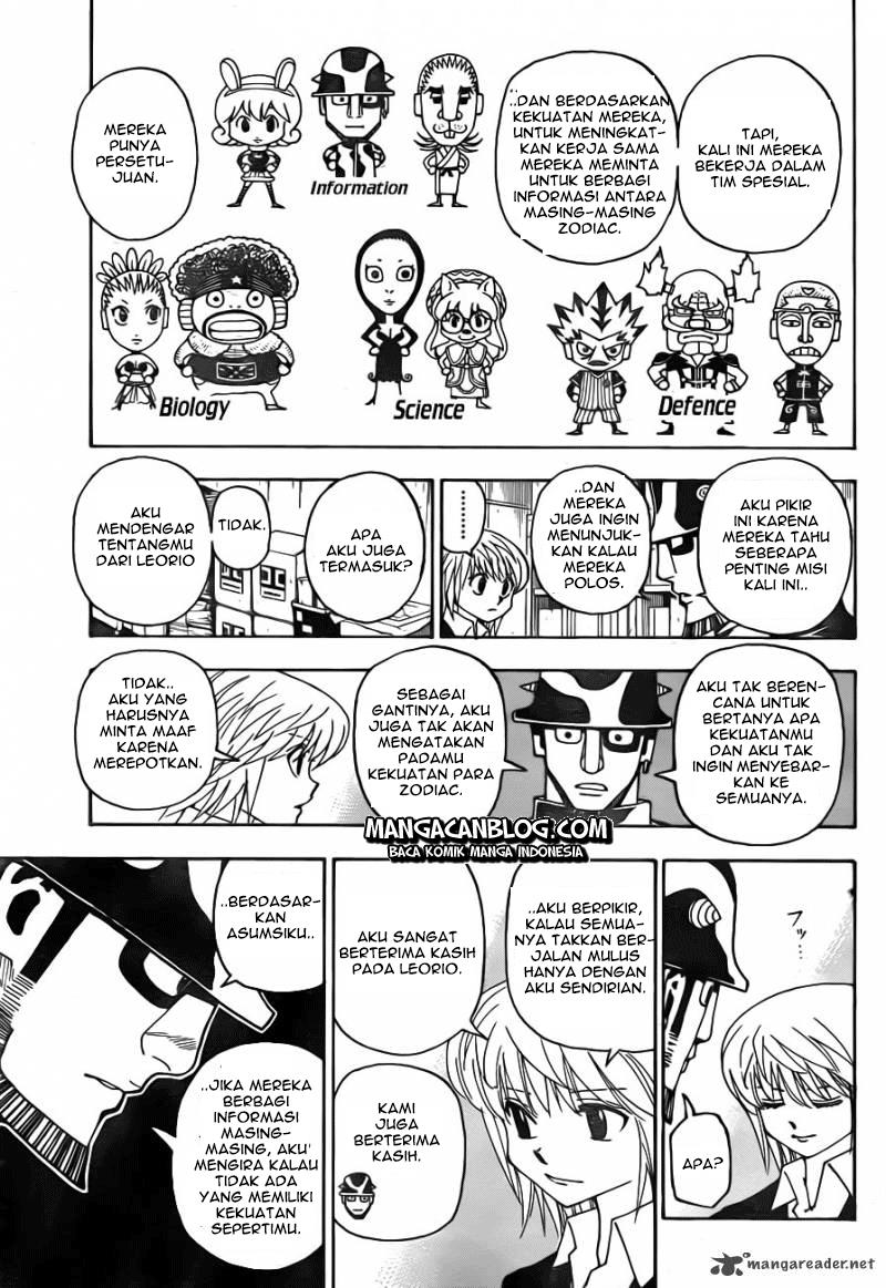 Hunter x Hunter Chapter 348 Gambar 13