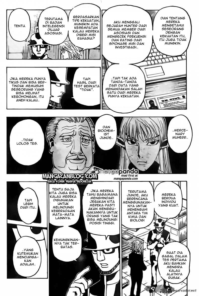 Hunter x Hunter Chapter 348 Gambar 14