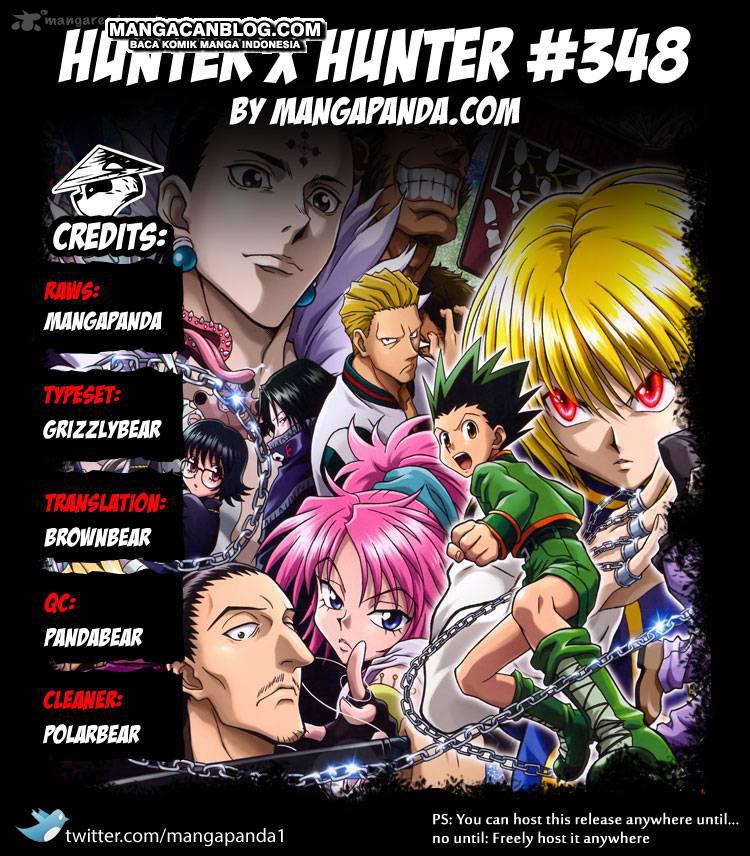 Hunter x Hunter Chapter 348 Gambar 20