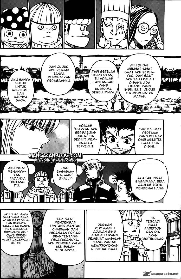 Hunter x Hunter Chapter 347 Gambar 16