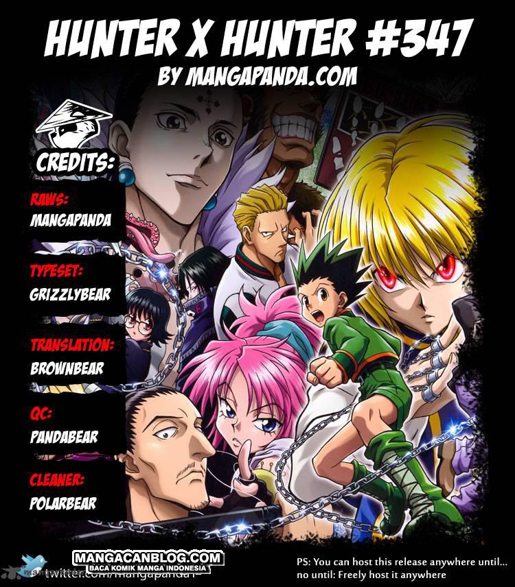 Hunter x Hunter Chapter 347 Gambar 20