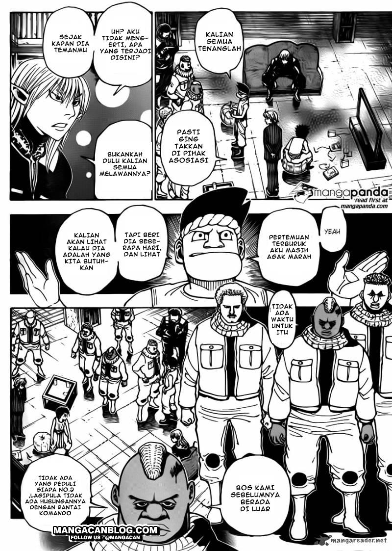 Hunter x Hunter Chapter 346 Gambar 17