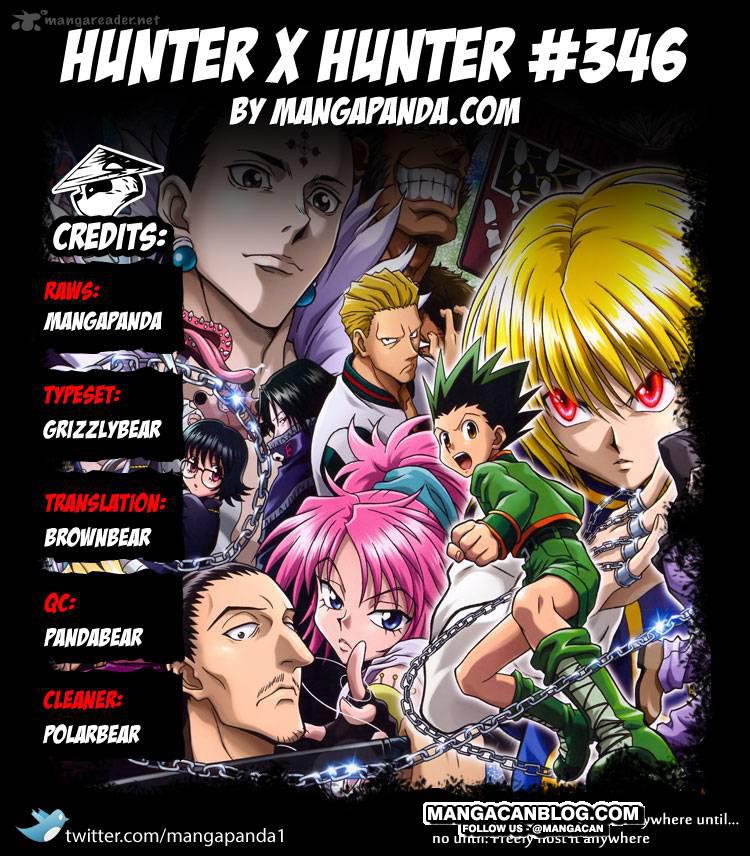 Hunter x Hunter Chapter 346 Gambar 19