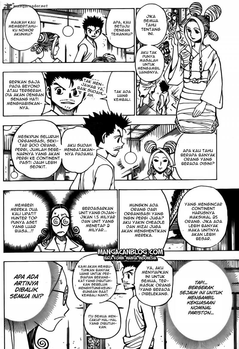 Hunter x Hunter Chapter 345 Gambar 10