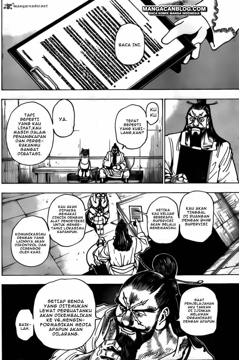 Hunter x Hunter Chapter 345 Gambar 16