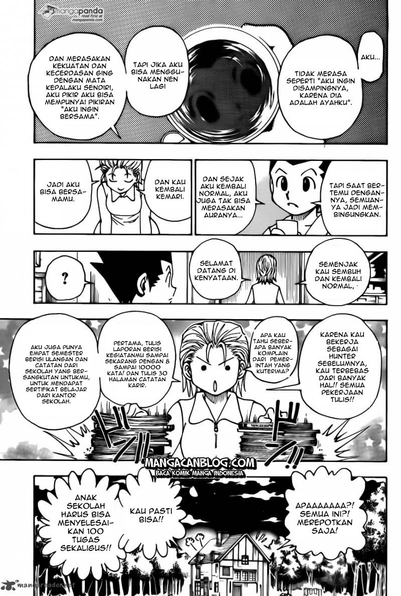 Hunter x Hunter Chapter 345 Gambar 5