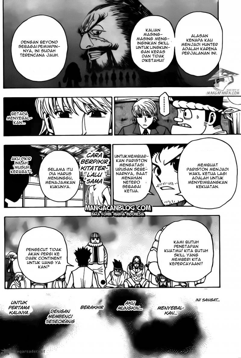 Hunter x Hunter Chapter 345 Gambar 8