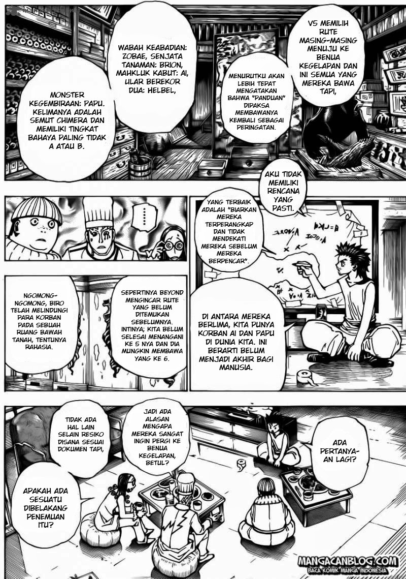 Hunter x Hunter Chapter 344 Gambar 11