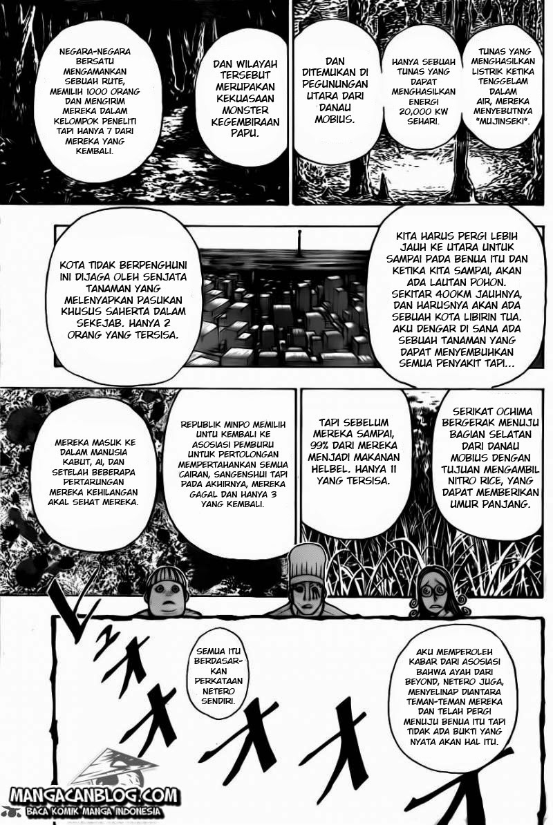 Hunter x Hunter Chapter 344 Gambar 12