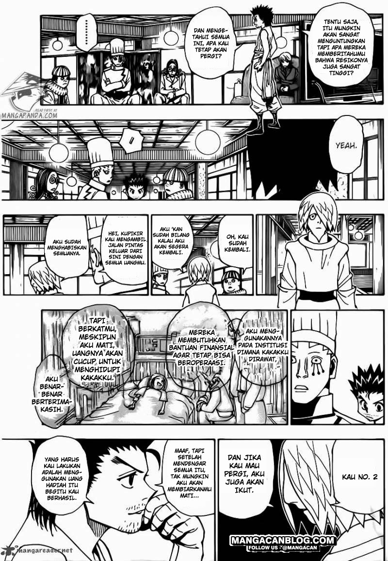 Hunter x Hunter Chapter 344 Gambar 15