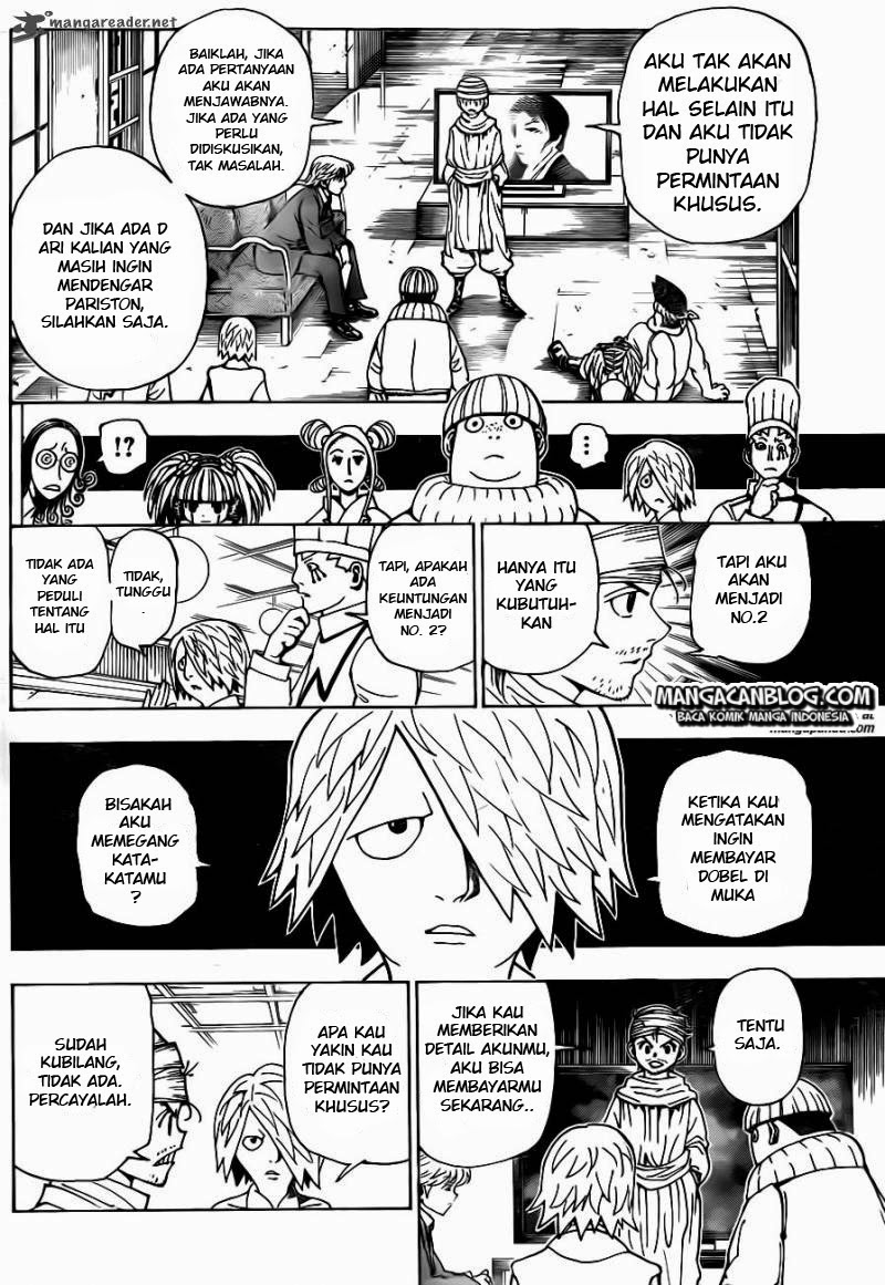 Hunter x Hunter Chapter 344 Gambar 5