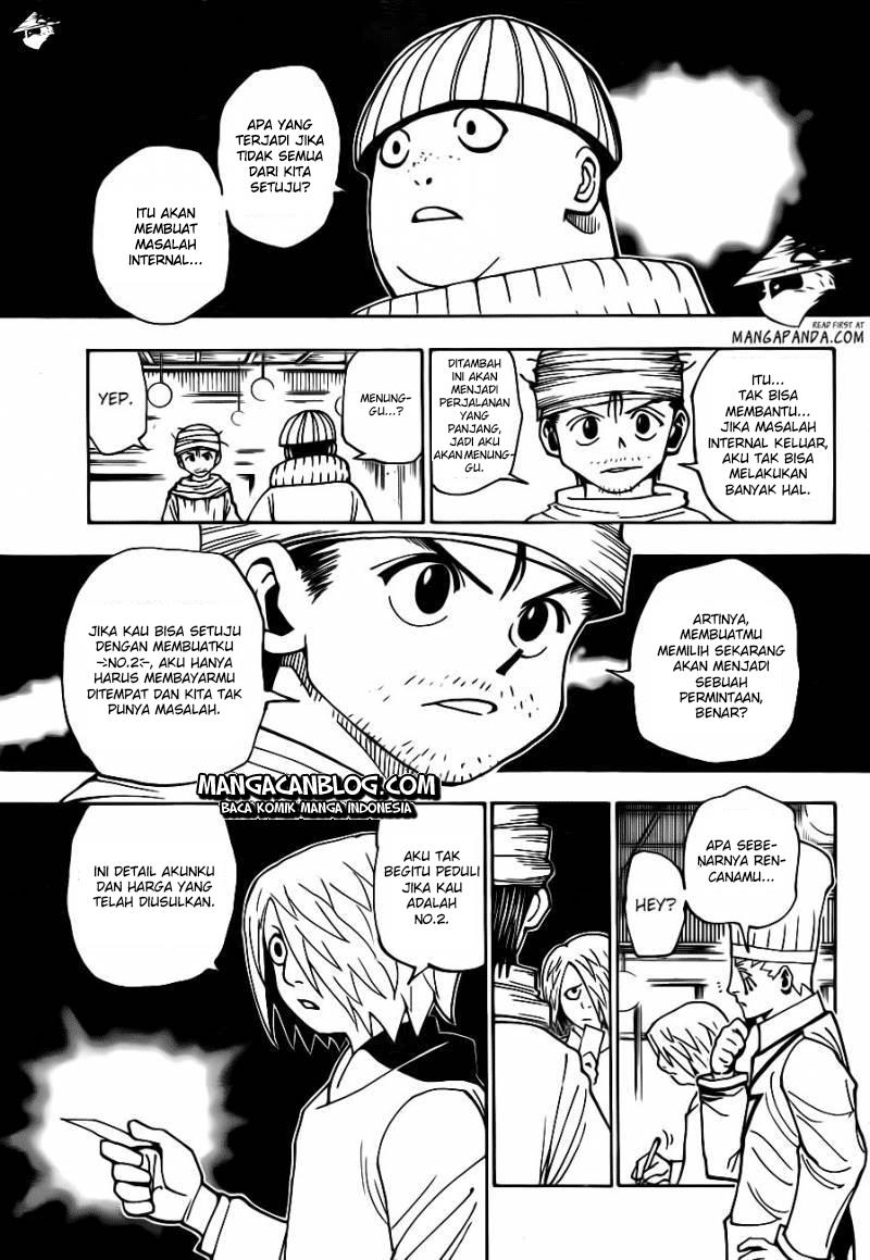 Hunter x Hunter Chapter 344 Gambar 6