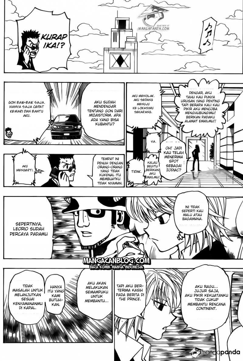 Hunter x Hunter Chapter 344 Gambar 9