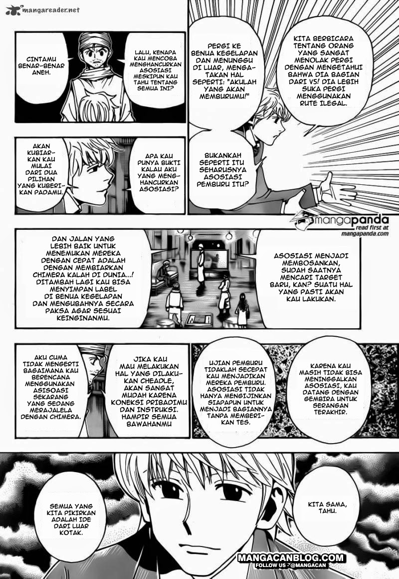 Hunter x Hunter Chapter 343 Gambar 6