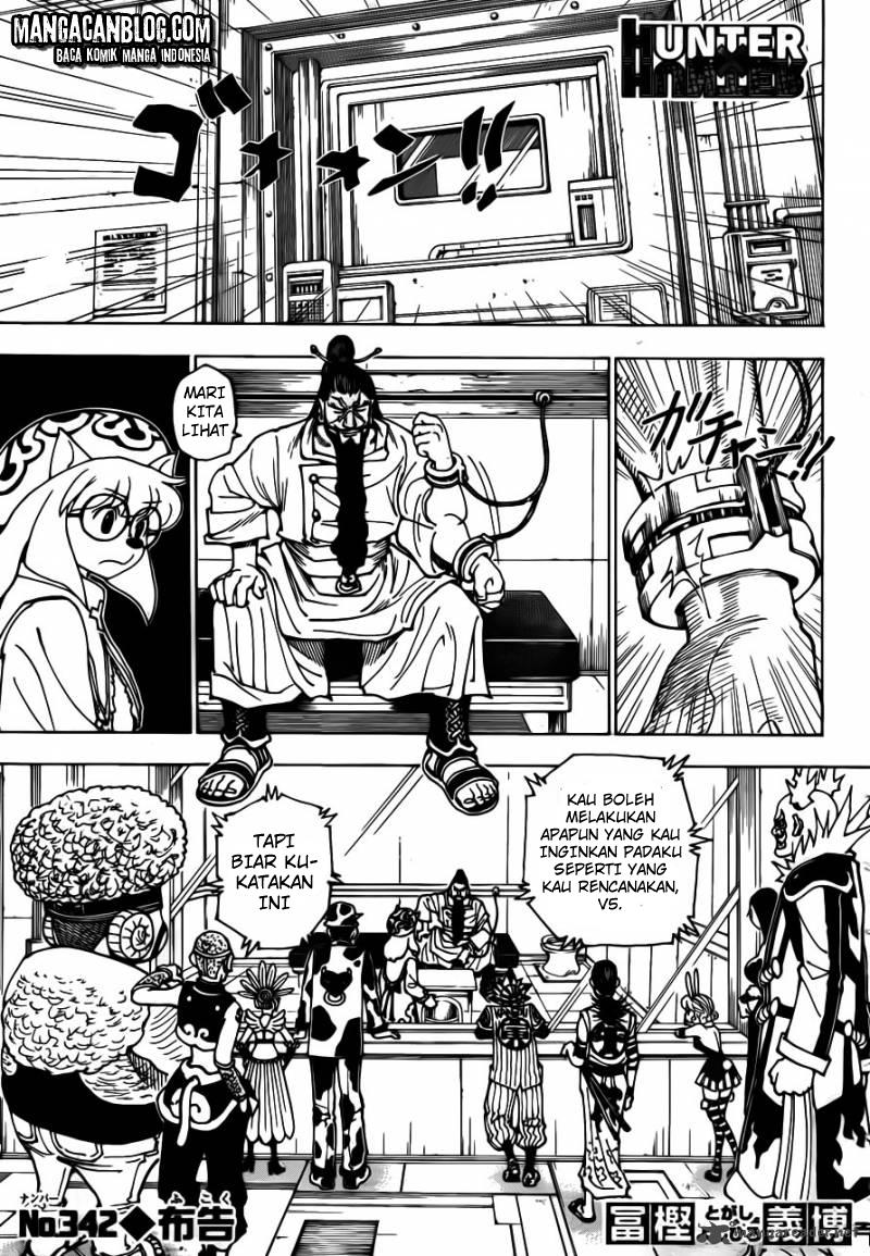 Baca Komik Hunter x Hunter Chapter 342 Gambar 1