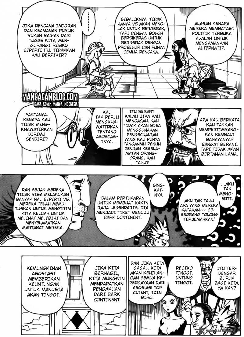 Hunter x Hunter Chapter 342 Gambar 9