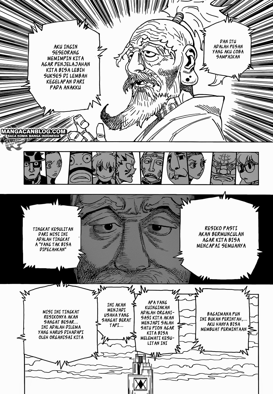 Hunter x Hunter Chapter 341 Gambar 15