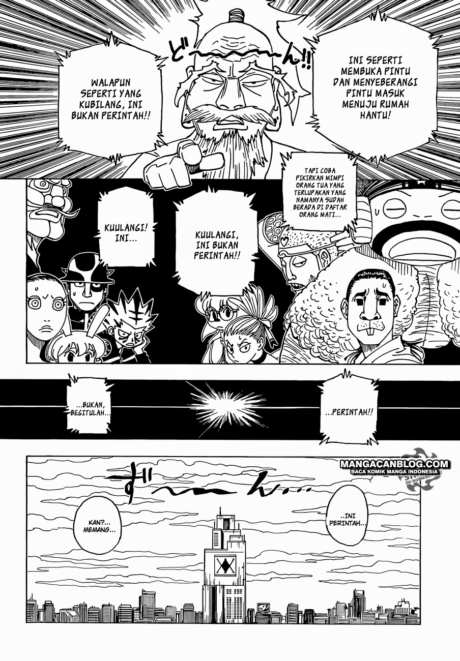 Hunter x Hunter Chapter 341 Gambar 16