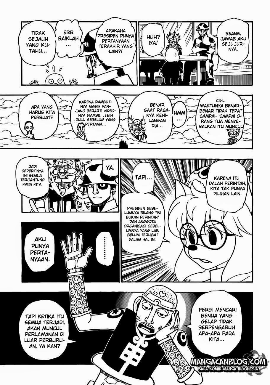 Hunter x Hunter Chapter 341 Gambar 17