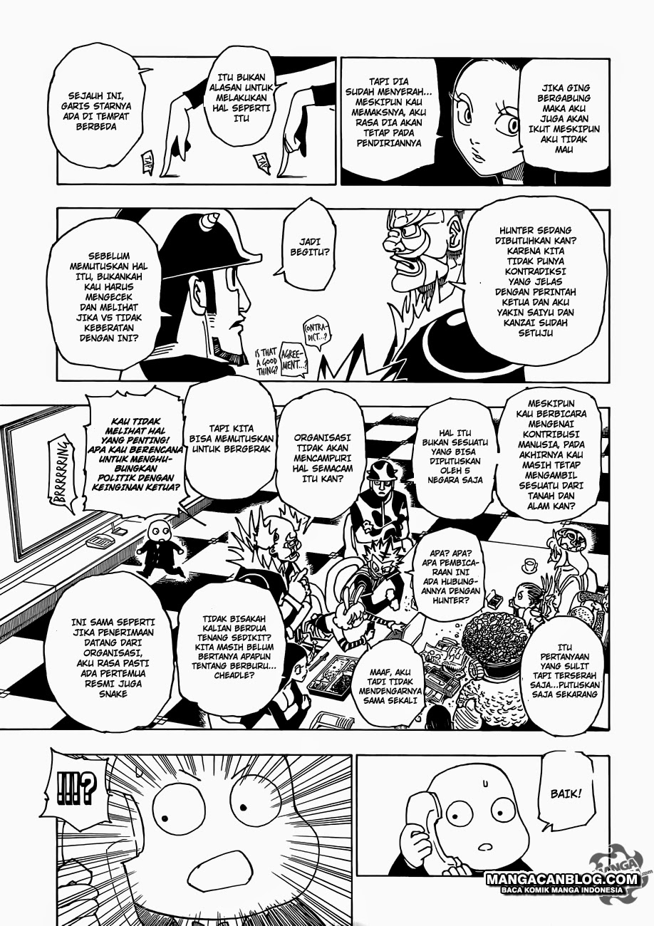 Hunter x Hunter Chapter 341 Gambar 19