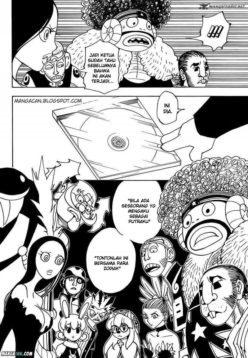 Hunter x Hunter Chapter 340 Gambar 12