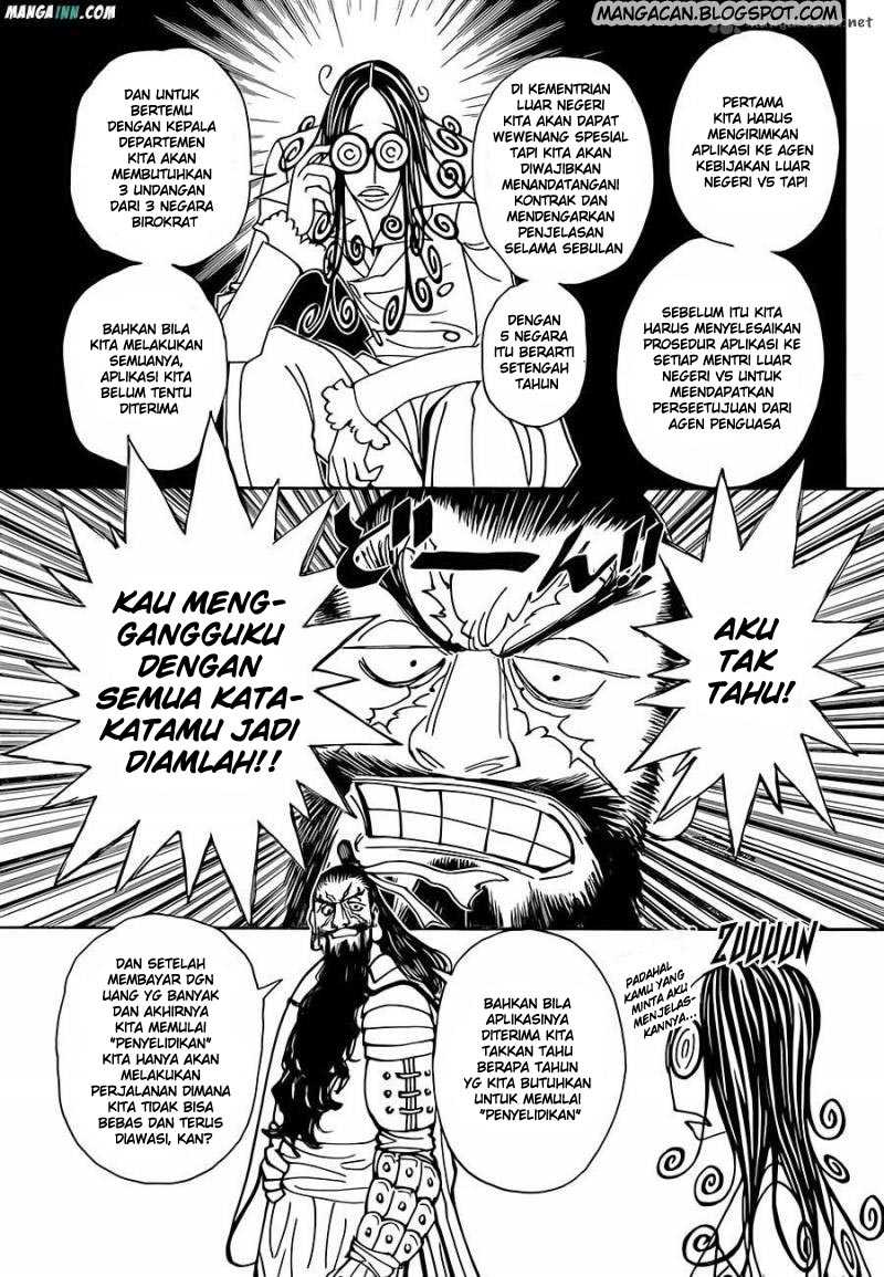 Hunter x Hunter Chapter 340 Gambar 15