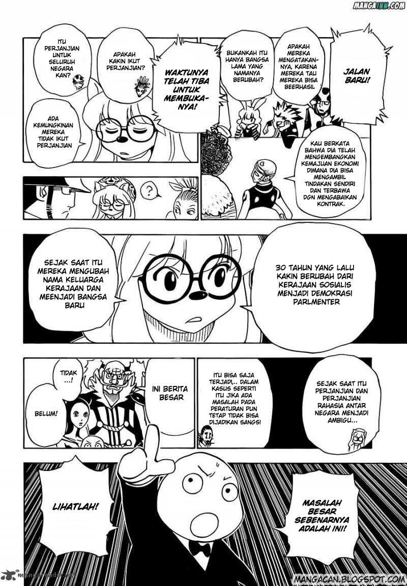 Hunter x Hunter Chapter 340 Gambar 4