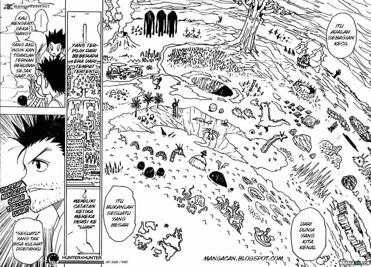 Hunter x Hunter Chapter 338 Gambar 18