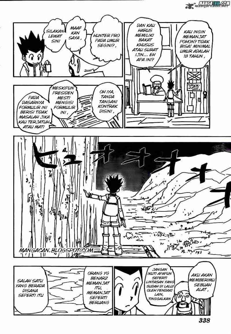 Hunter x Hunter Chapter 338 Gambar 7