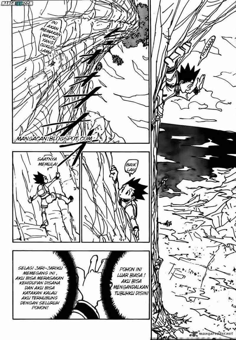 Hunter x Hunter Chapter 338 Gambar 9