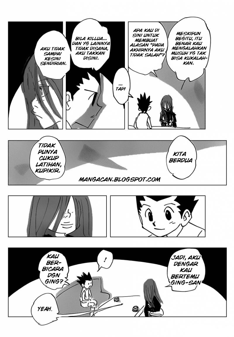 Hunter x Hunter Chapter 337 Gambar 17