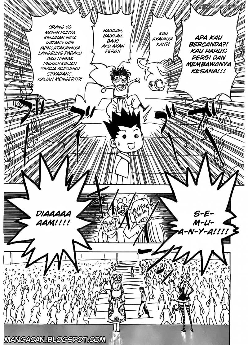 Hunter x Hunter Chapter 335 Gambar 7