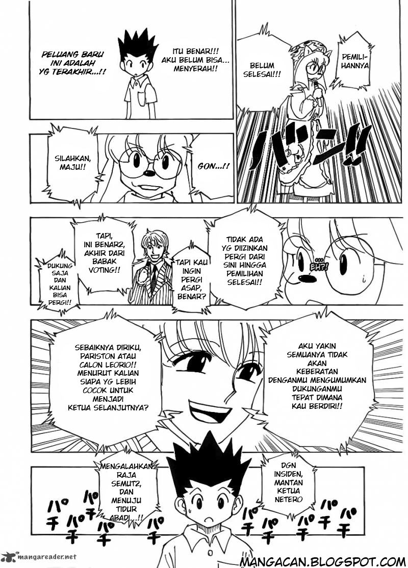 Hunter x Hunter Chapter 335 Gambar 8