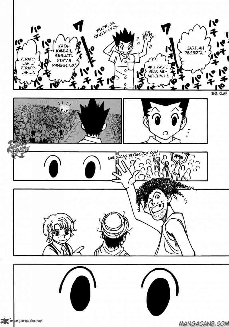 Hunter x Hunter Chapter 334 Gambar 19