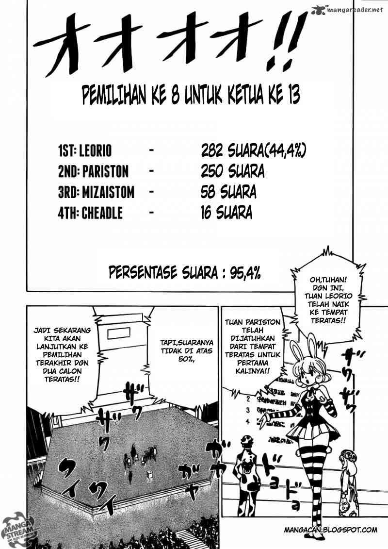 Hunter x Hunter Chapter 333 Gambar 16