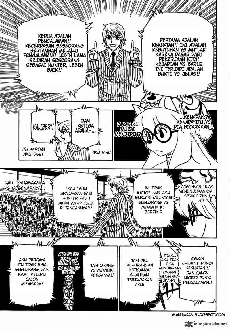 Hunter x Hunter Chapter 333 Gambar 4