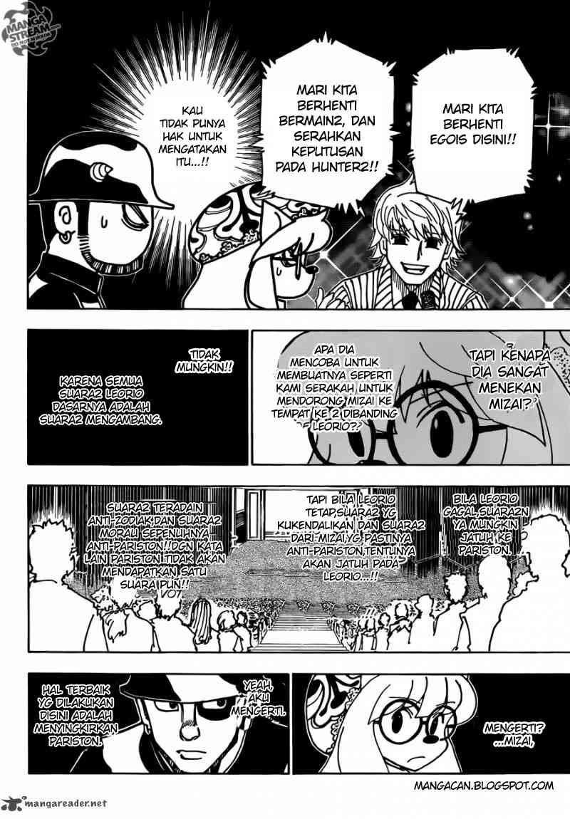 Hunter x Hunter Chapter 333 Gambar 7