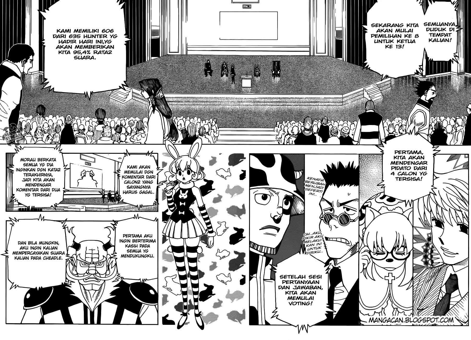 Hunter x Hunter Chapter 331 Gambar 11