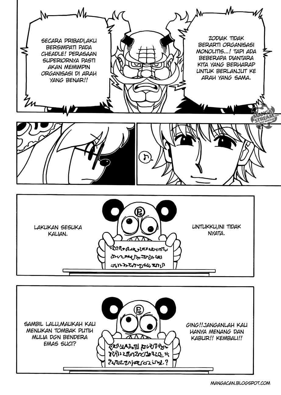 Hunter x Hunter Chapter 331 Gambar 12