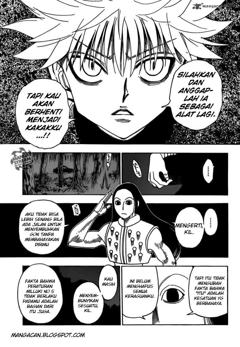 Hunter x Hunter Chapter 330 Gambar 14