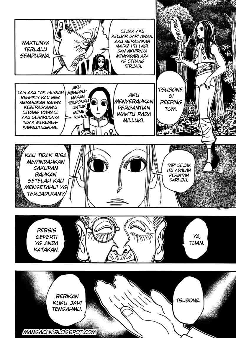 Hunter x Hunter Chapter 330 Gambar 5