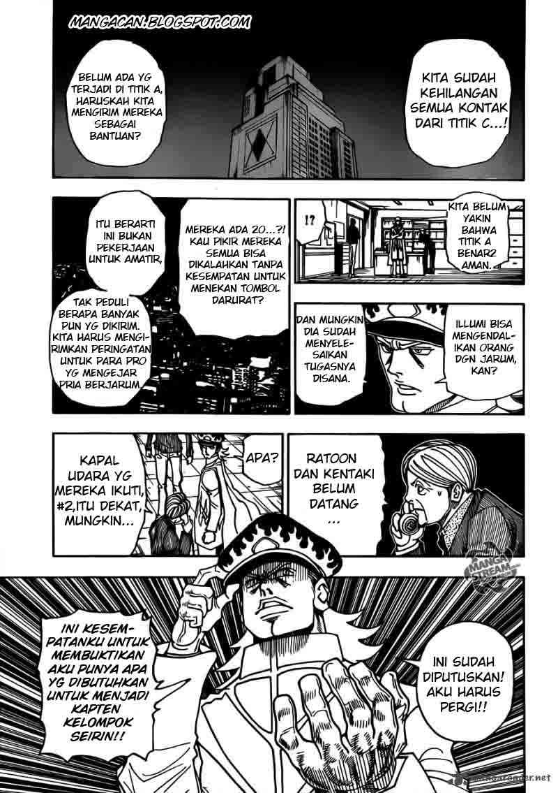 Hunter x Hunter Chapter 329 Gambar 11