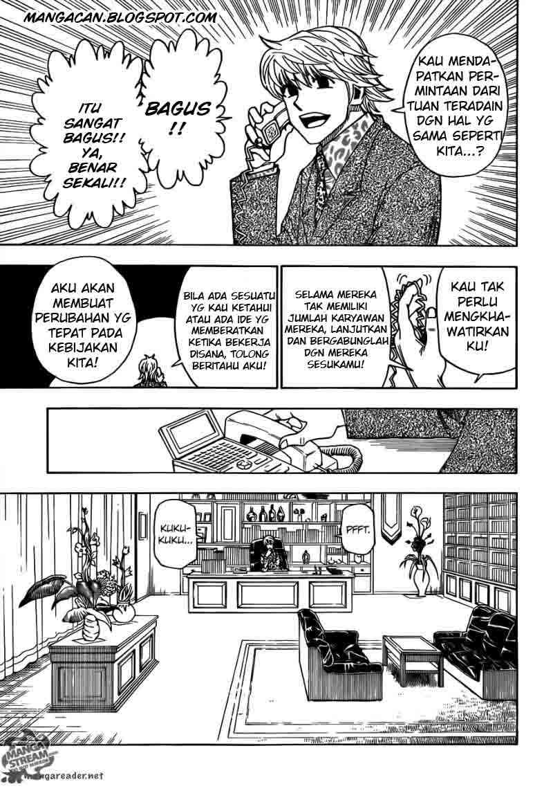 Hunter x Hunter Chapter 329 Gambar 13