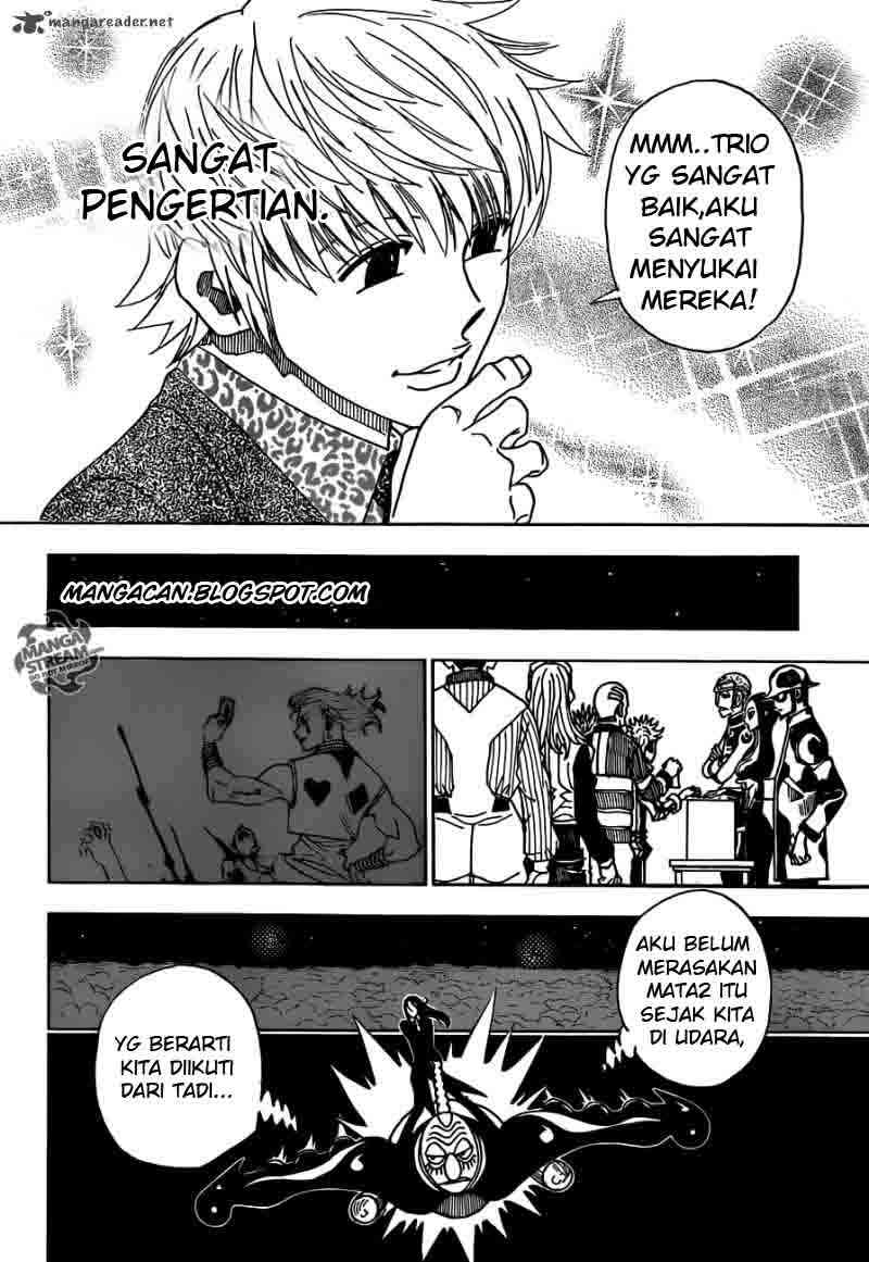 Hunter x Hunter Chapter 329 Gambar 14