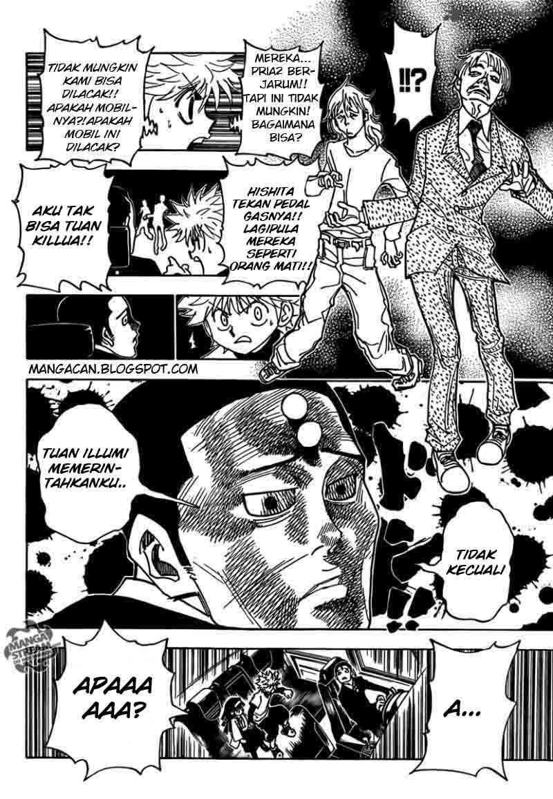 Hunter x Hunter Chapter 329 Gambar 18