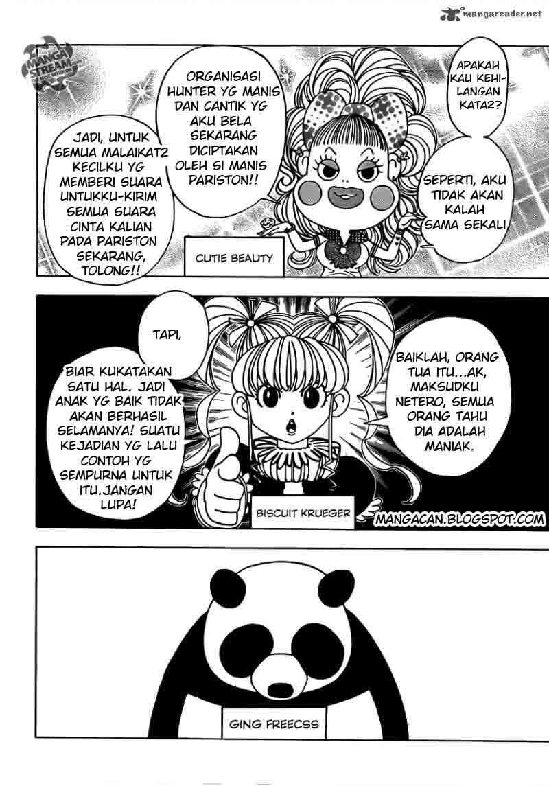 Hunter x Hunter Chapter 329 Gambar 4