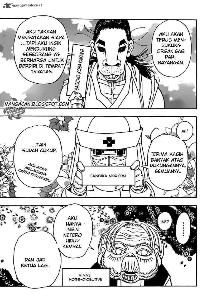 Hunter x Hunter Chapter 329 Gambar 5